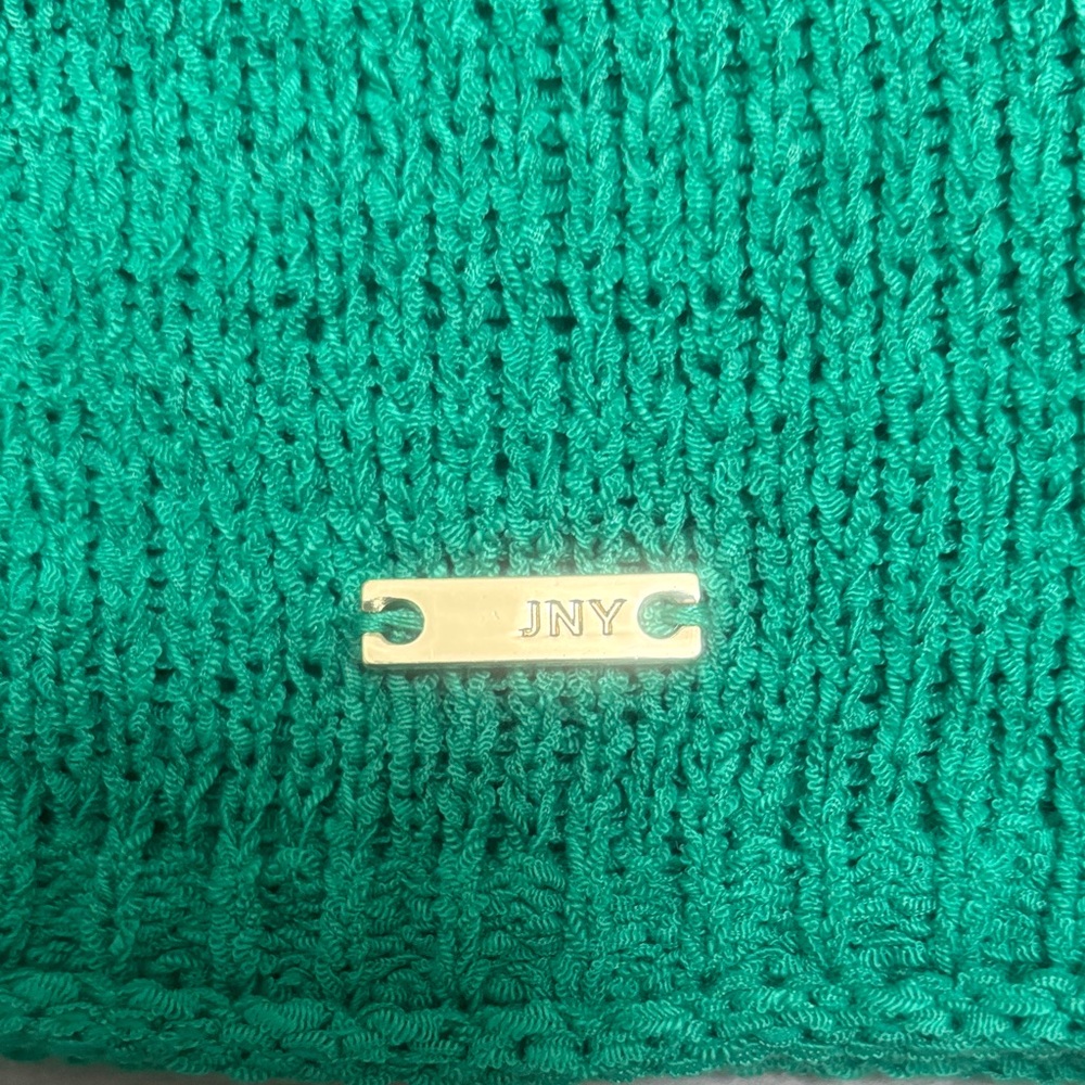 Jones New York Vibrant Green Crew Neck Sweater - Picture 5 of 10